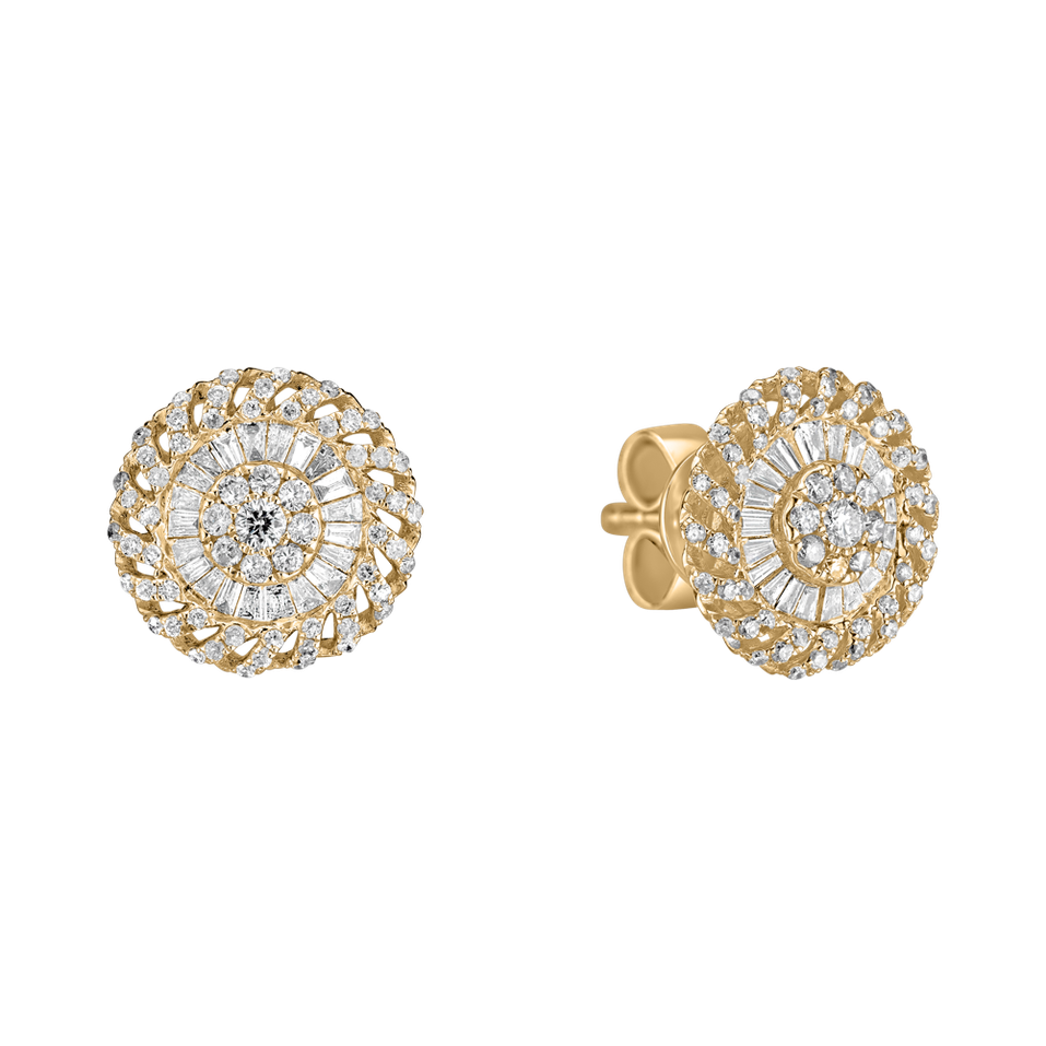 Náušnice s diamanty Siddharth