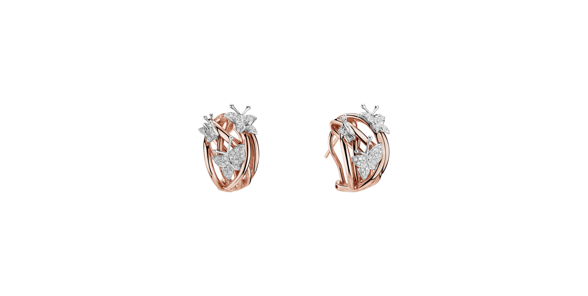 Náušnice s diamanty Norah