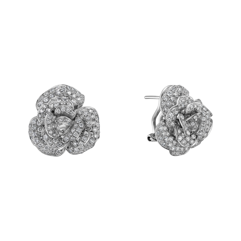 Náušnice s diamanty Candlelight