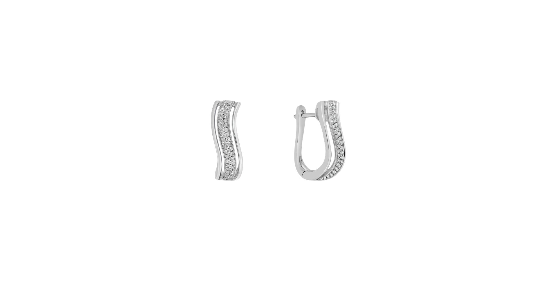 Náušnice s diamanty Zendaya