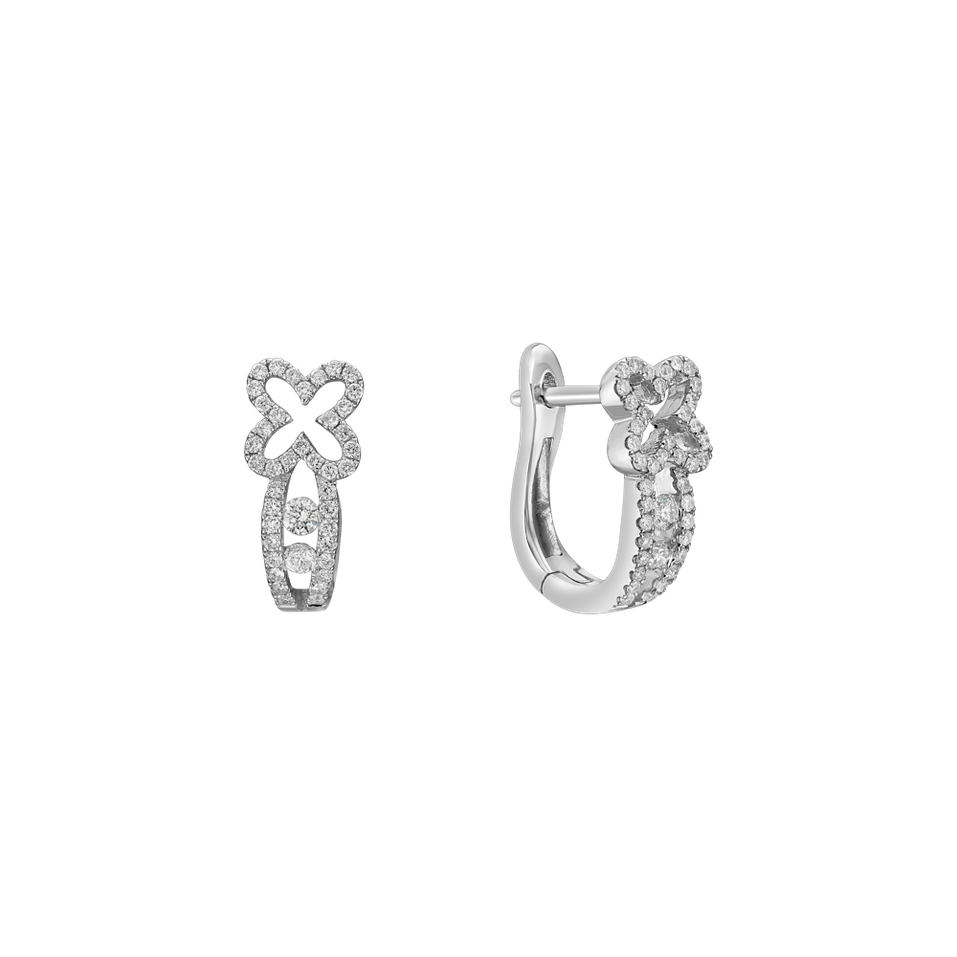 Náušnice s diamanty Lucky Ones