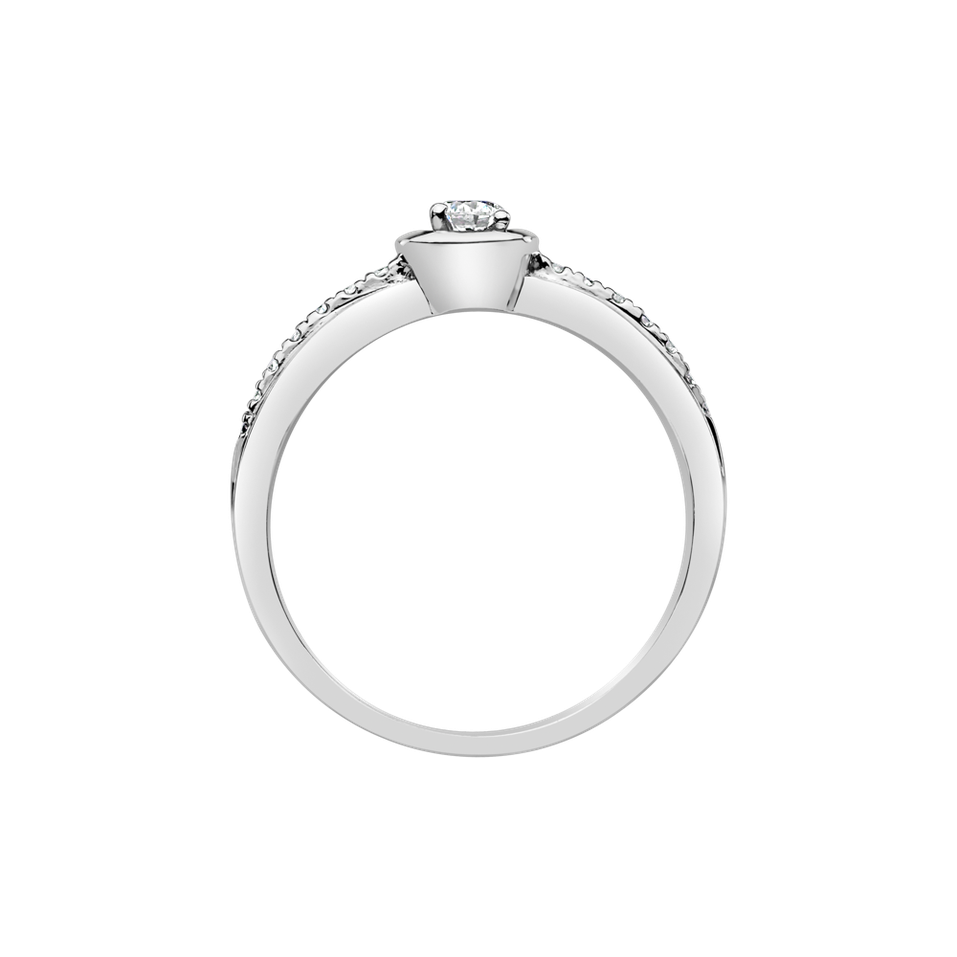 Prsten s diamanty Meda