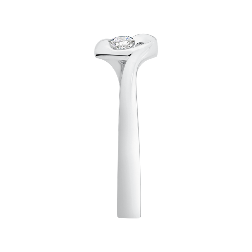 Prsten s diamantem Love Message