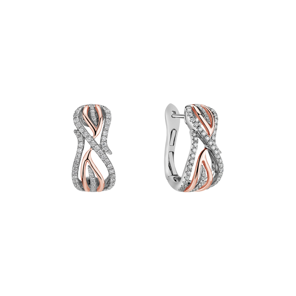 Náušnice s diamanty Conall