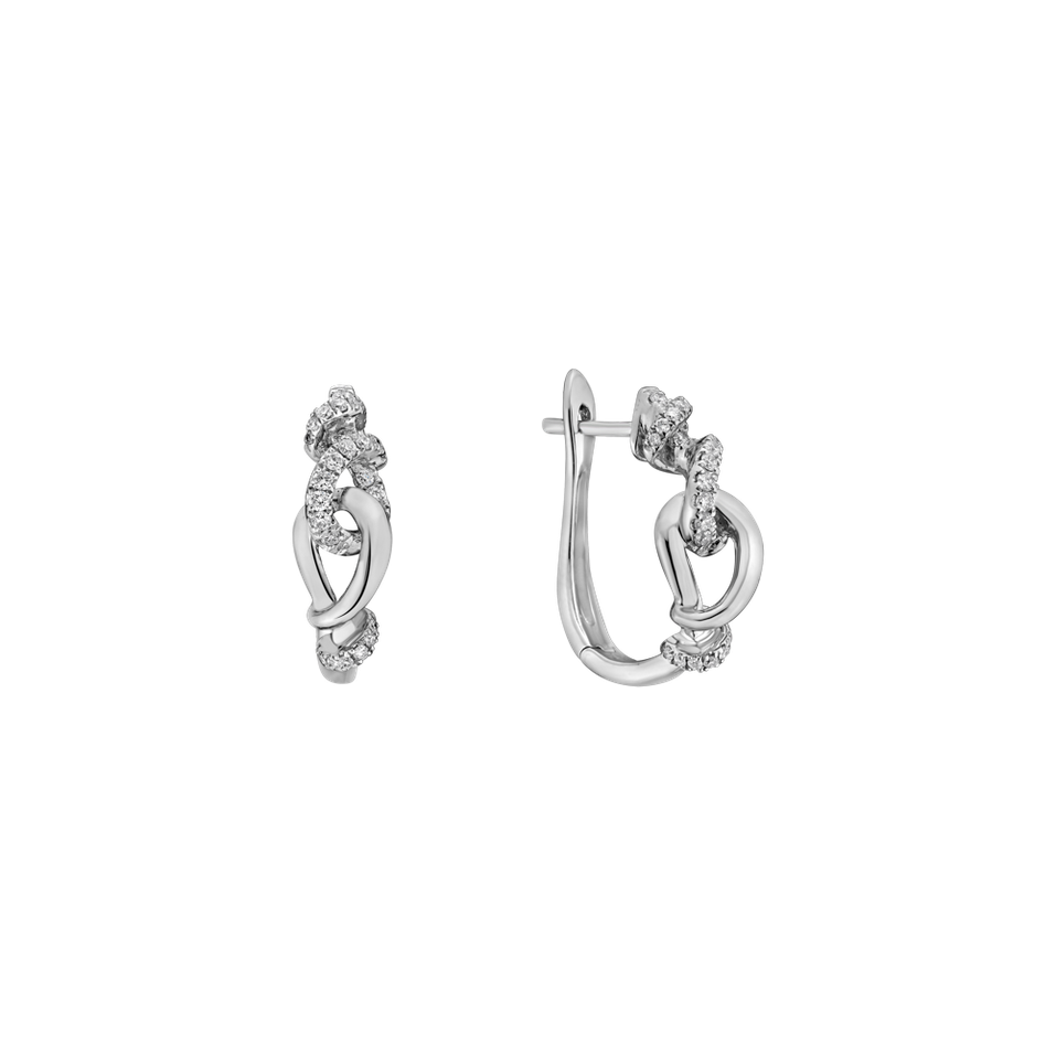 Náušnice s diamanty Alathea Carlene