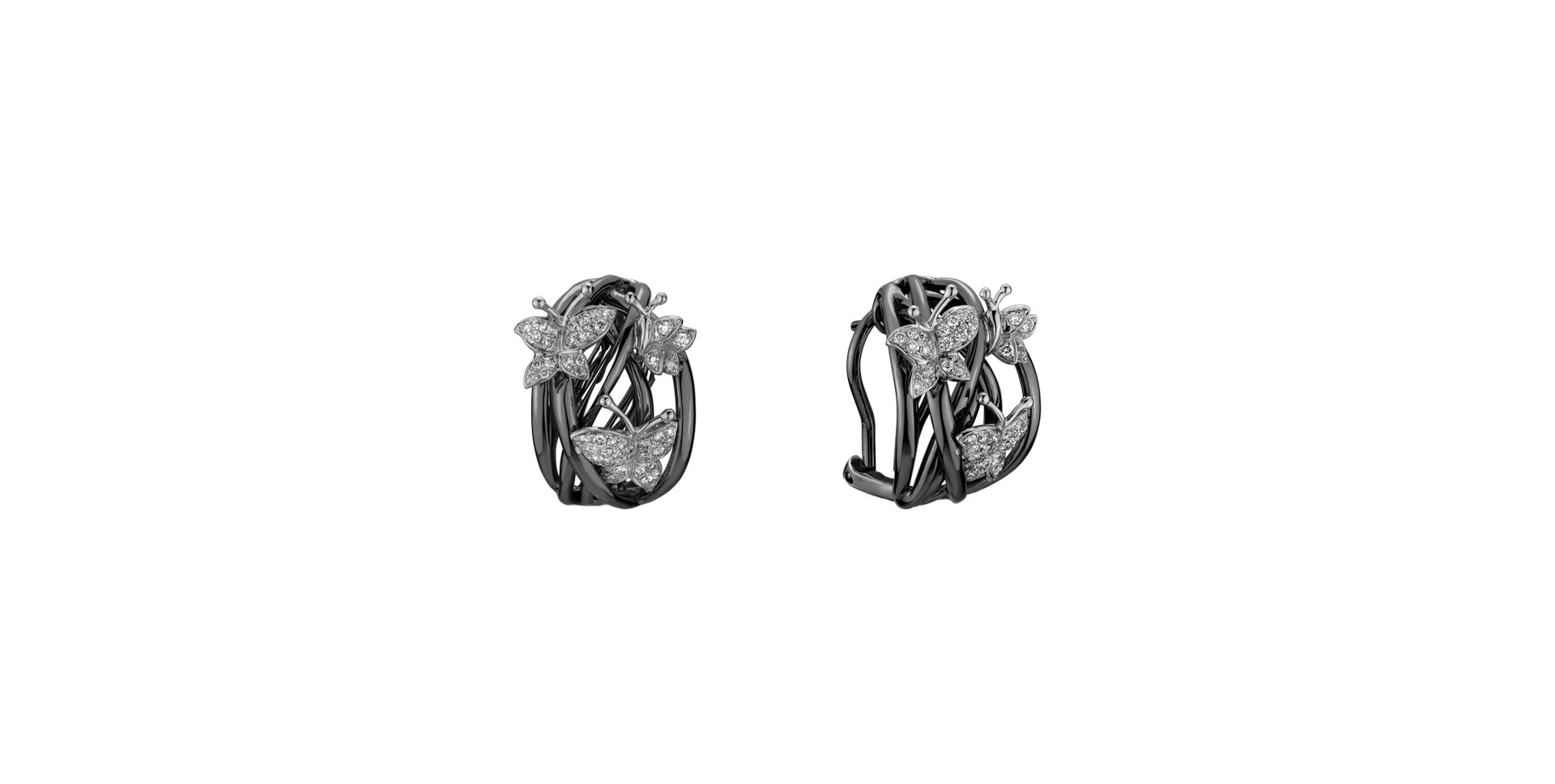 Náušnice s diamanty Signature of Heaven