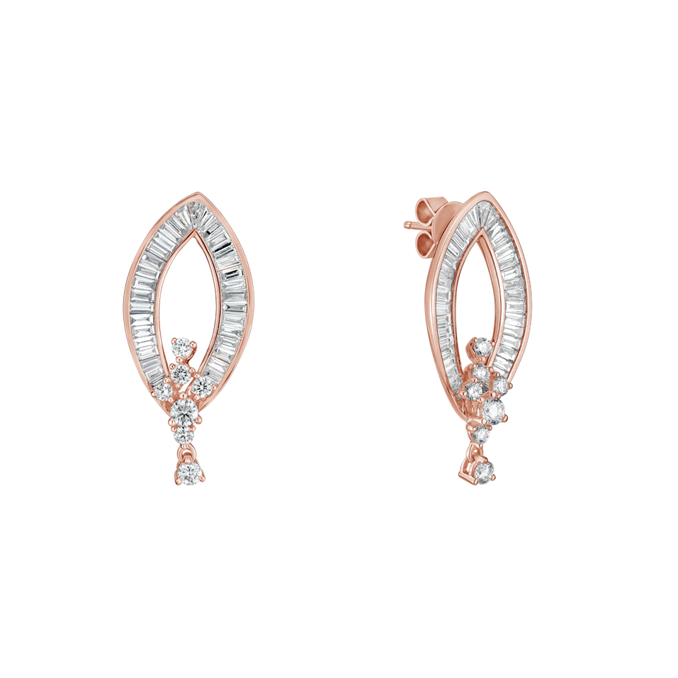 Náušnice s diamanty Sky Kingdom