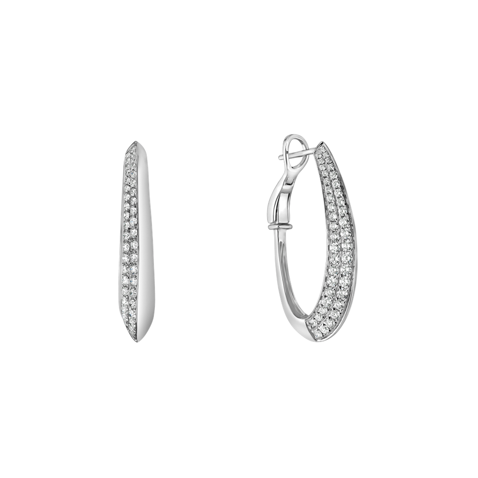 Náušnice s diamanty Jerome