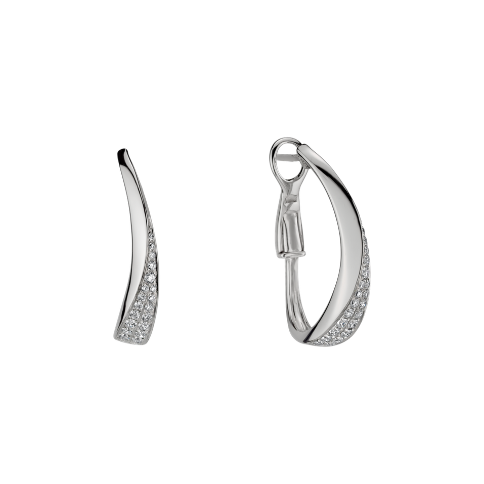 Náušnice s diamanty Caspian