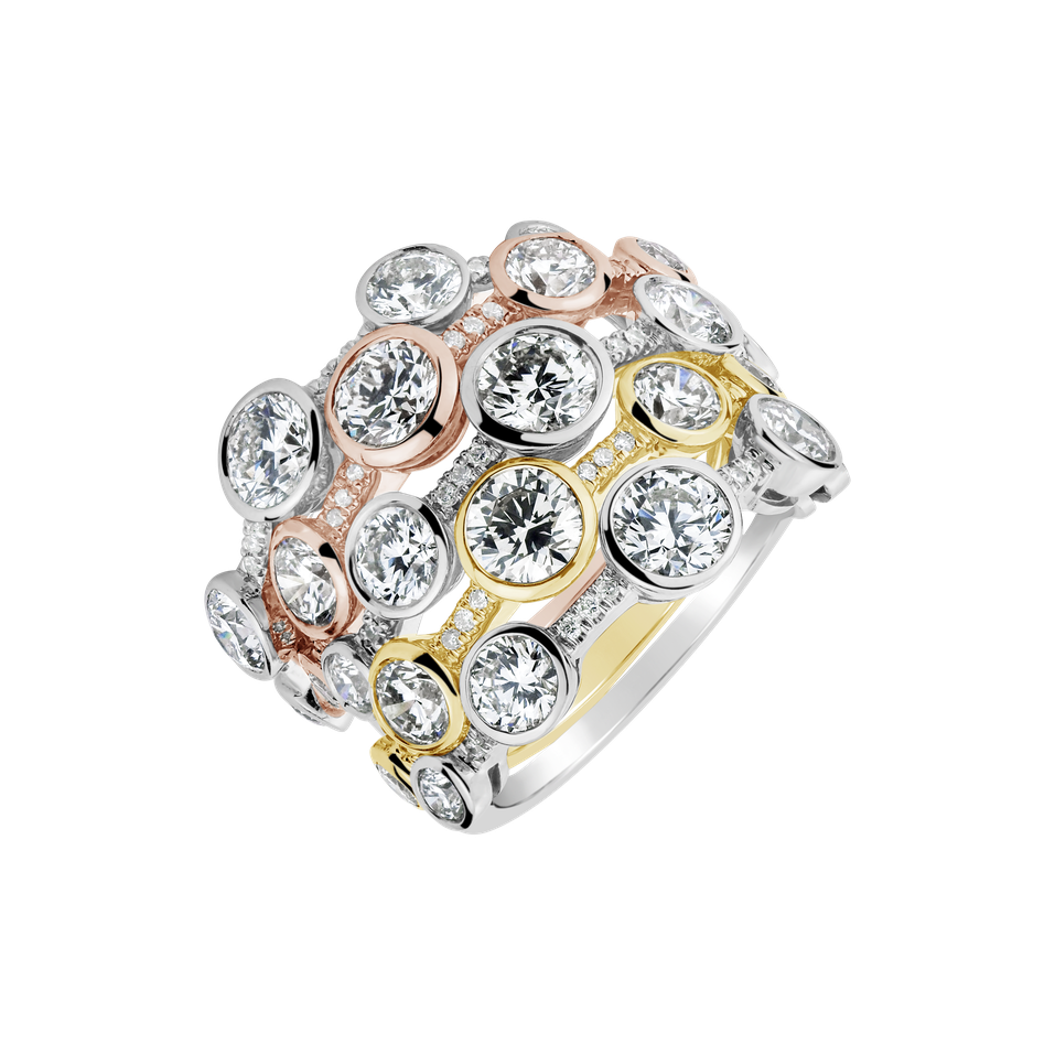 Prsten s diamanty Galaxy of Passion