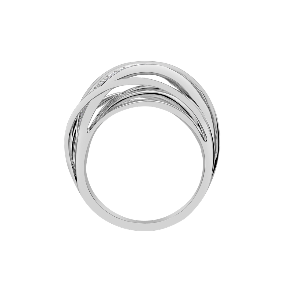 Prsten s diamanty Zacharie