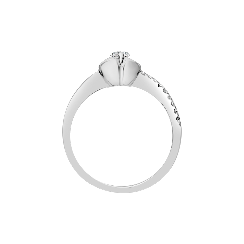 Prsten s diamanty Midnight Madame