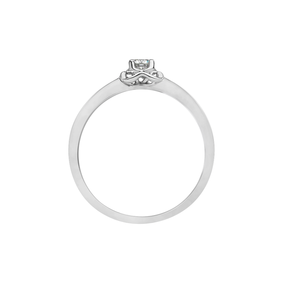 Prsten s diamantem Sweet Blossom