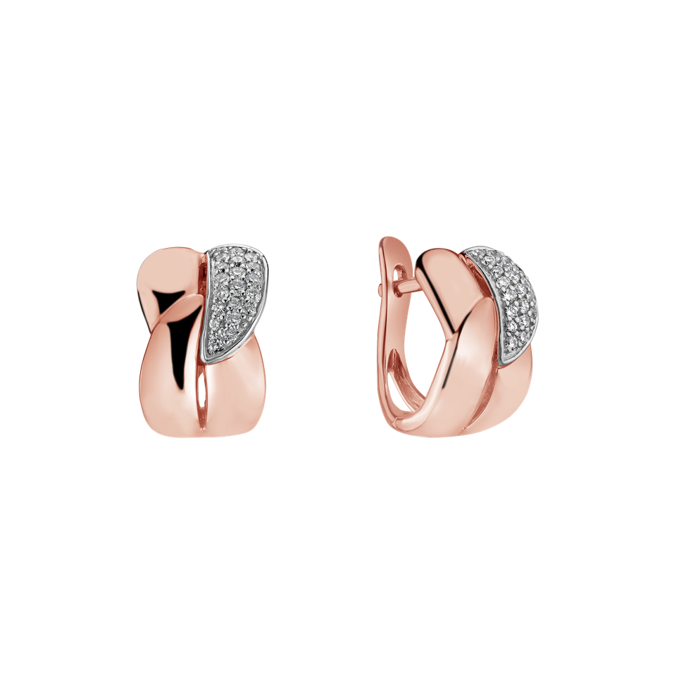 Náušnice s diamanty Aspen