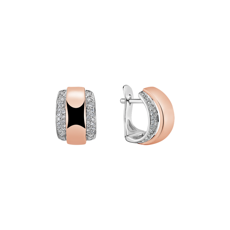 Náušnice s diamanty Dynneme