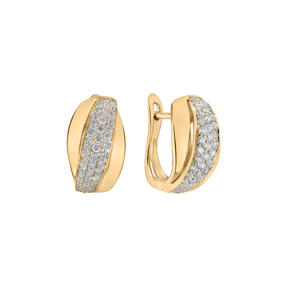 Náušnice s diamanty Galaxy Dream