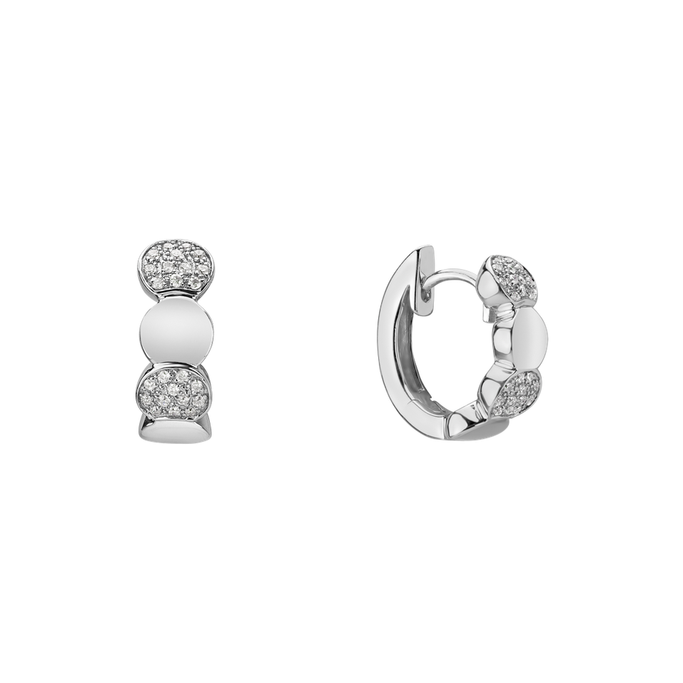 Náušnice s diamanty Orion Secret