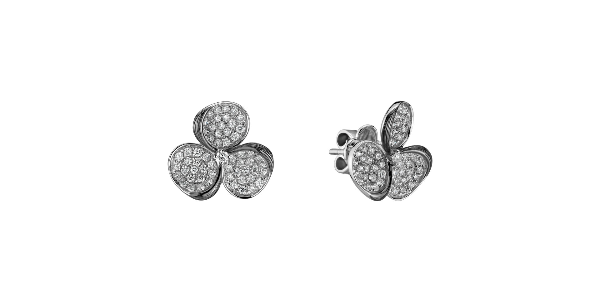 Náušnice s diamanty Alex