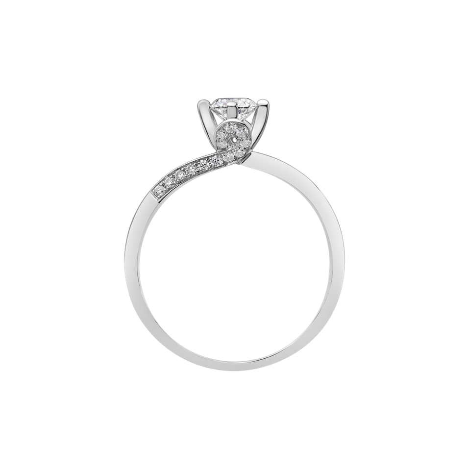 Prsten s diamanty Crystal Clear