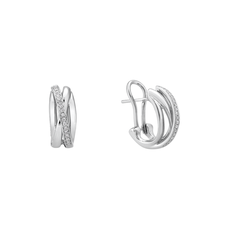 Náušnice s diamanty Galaxy Treasure