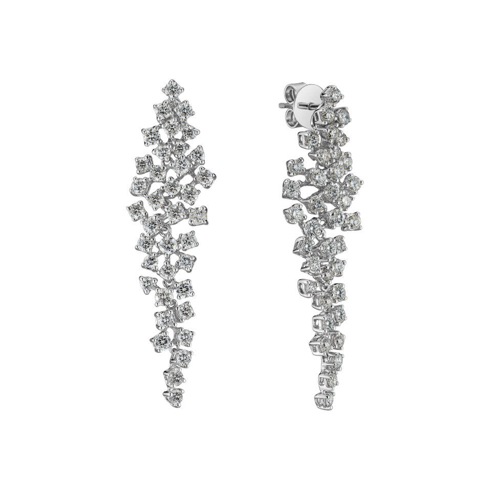 Náušnice s diamanty Renaissance Treasure