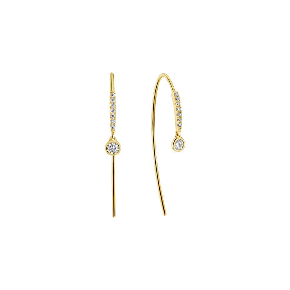 Náušnice s diamanty Akilah