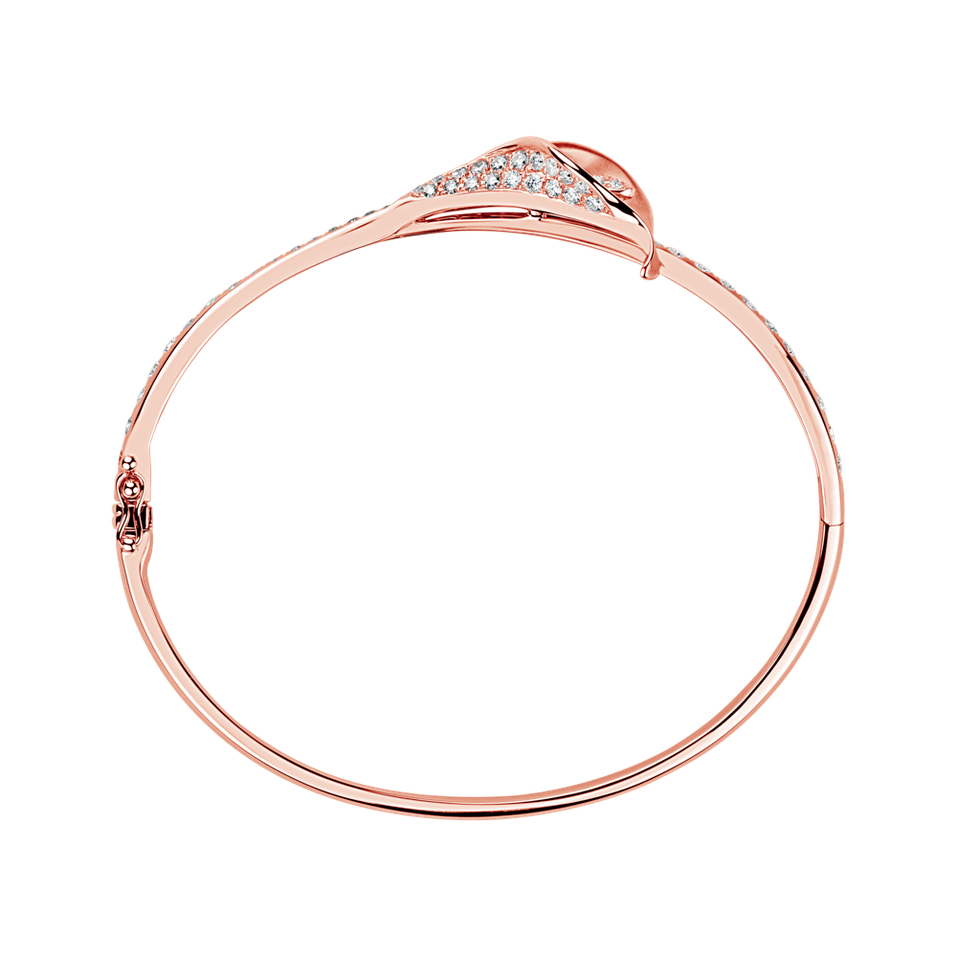 Náramek s diamanty Calla Lily