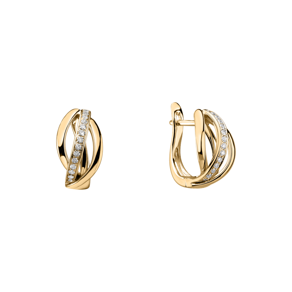 Náušnice s diamanty Amazing Passion