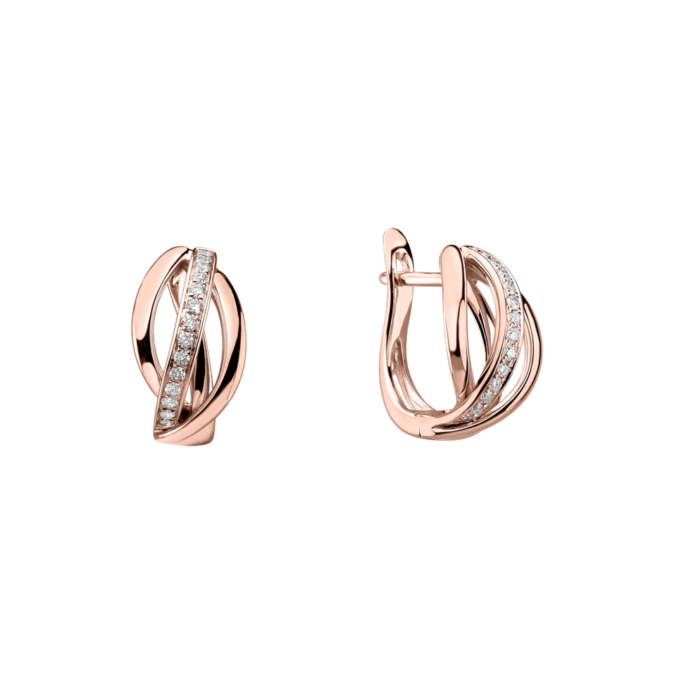 Náušnice s diamanty Amazing Passion