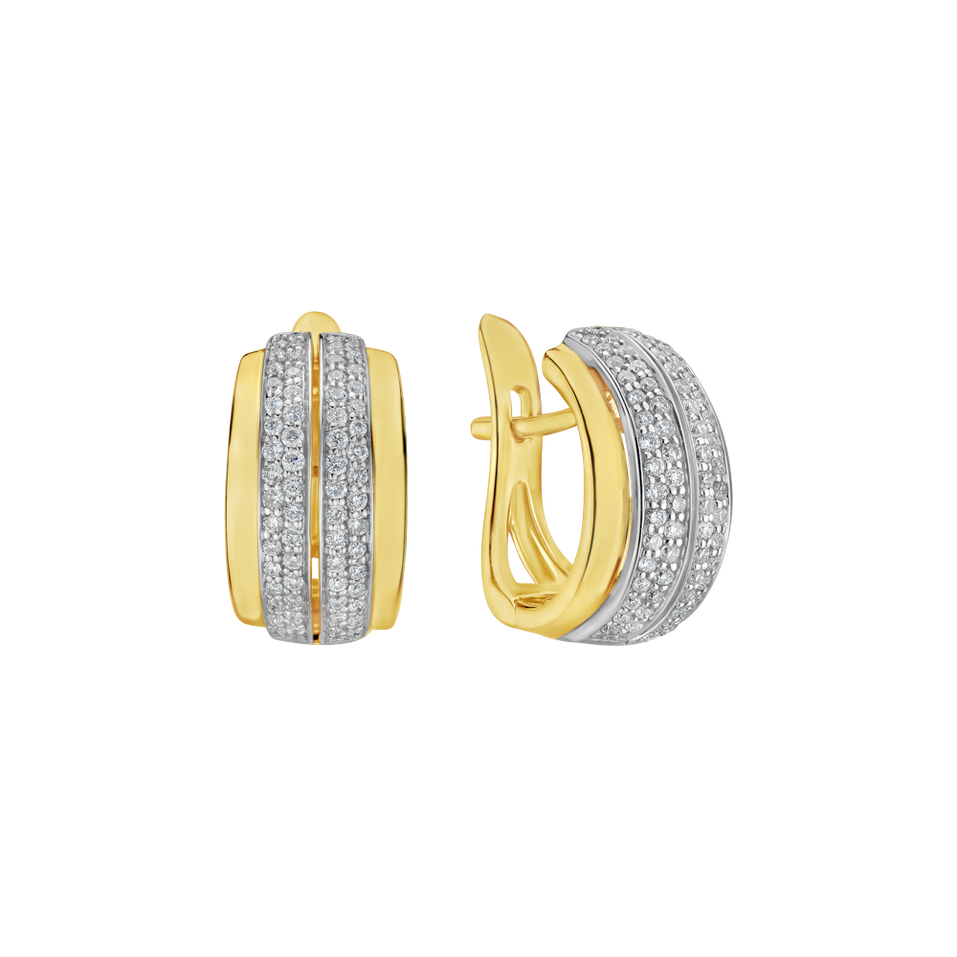 Náušnice s diamanty Amazing Secret