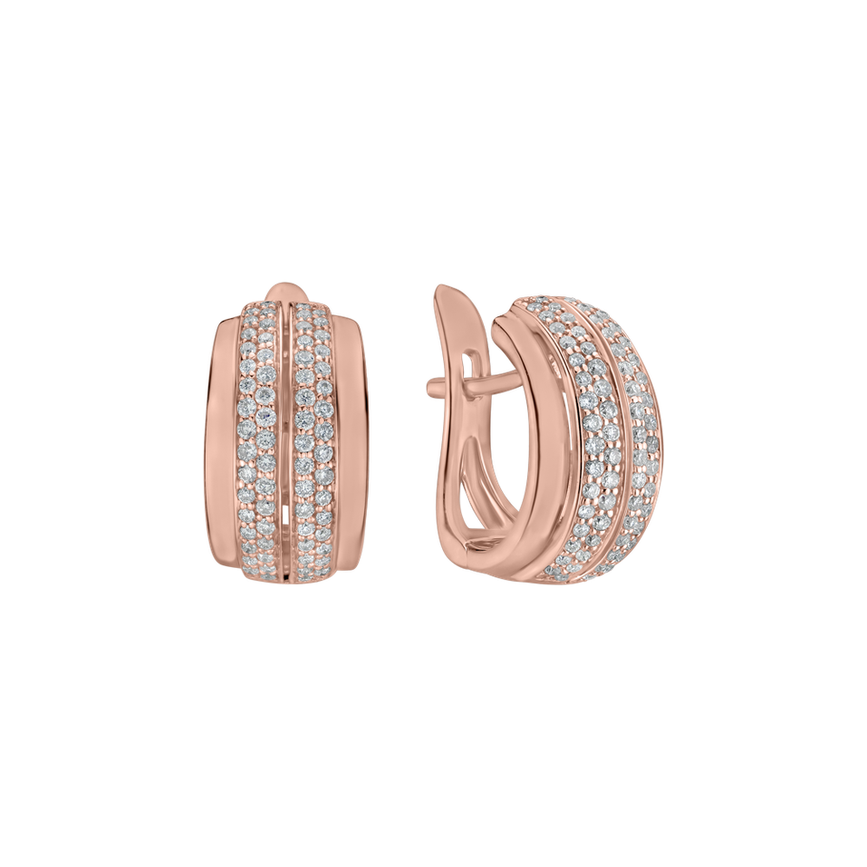 Náušnice s diamanty Amazing Secret