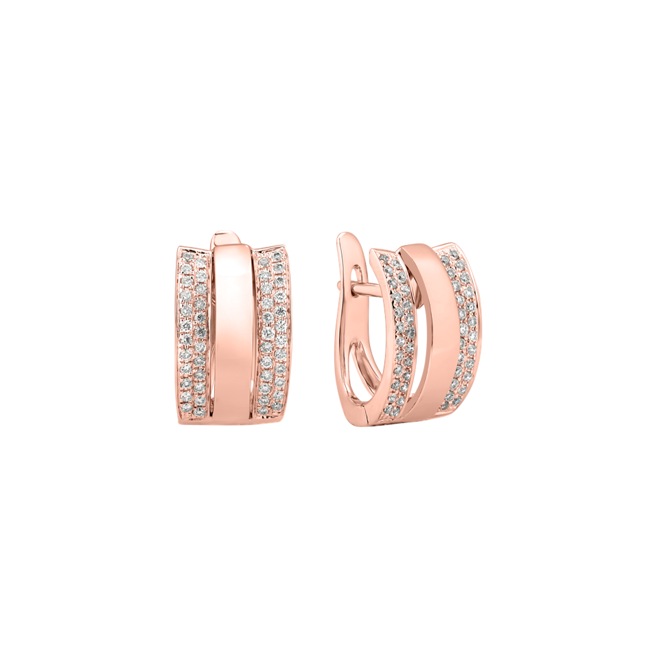 Náušnice s diamanty Dream Symetry