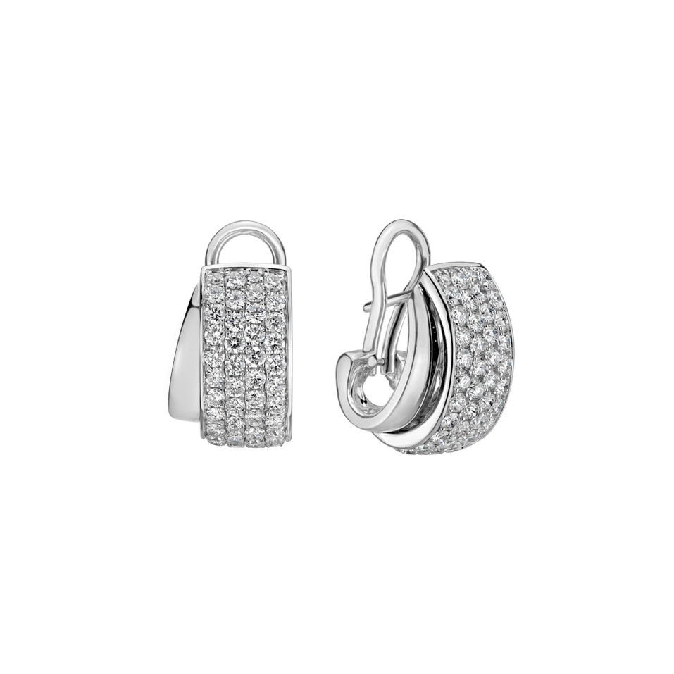 Náušnice s diamanty Galaxy Poem