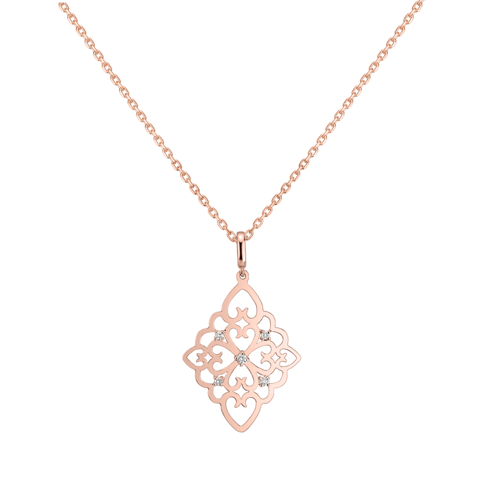 Přívěsek s diamanty Folk Treasure