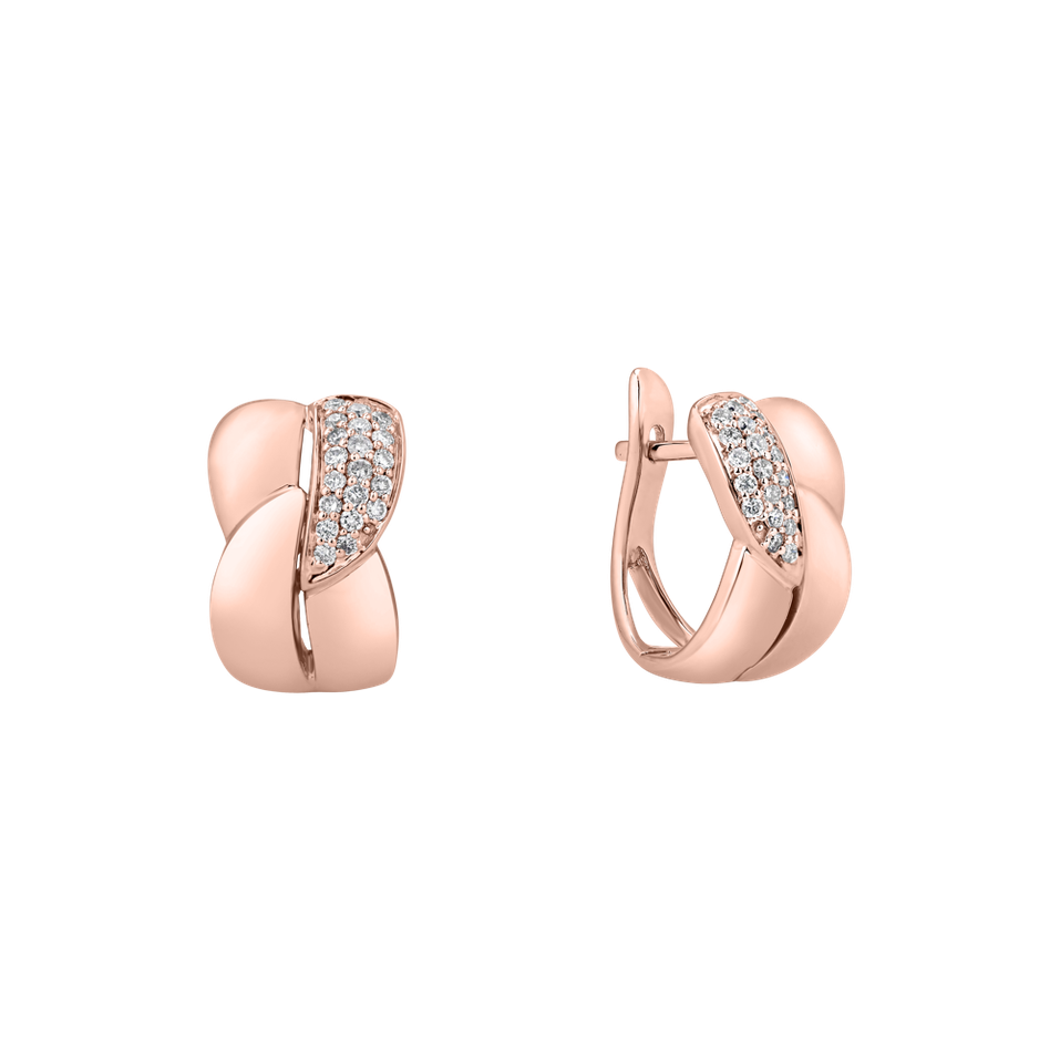 Náušnice s diamanty Orion Treasure