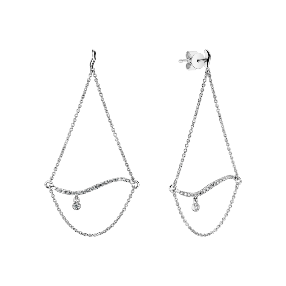 Náušnice s diamanty Dazzling Allure