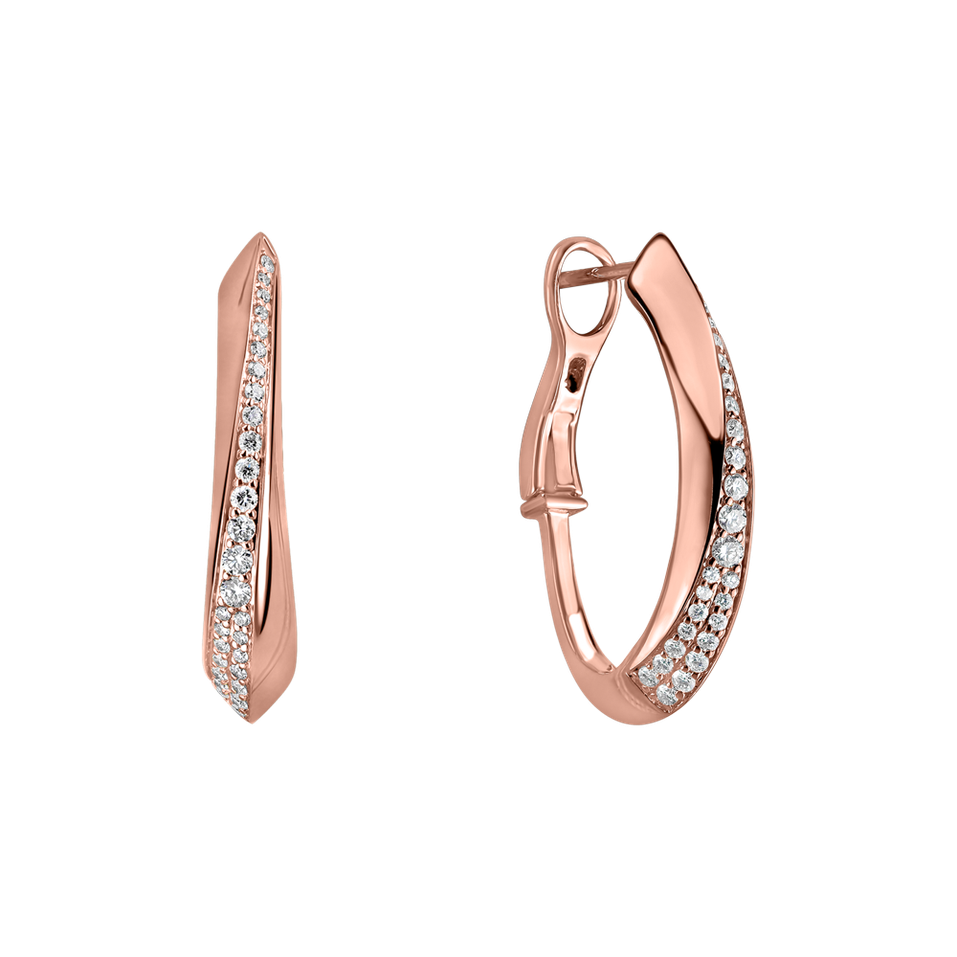 Náušnice s diamanty Morin