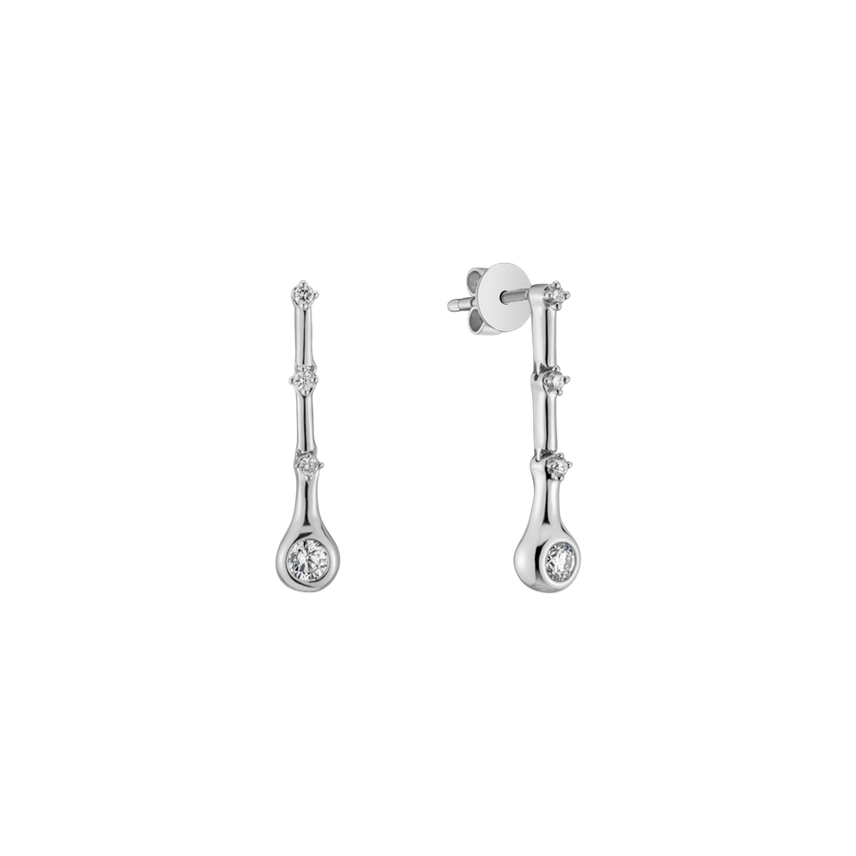 Náušnice s diamanty Marianne