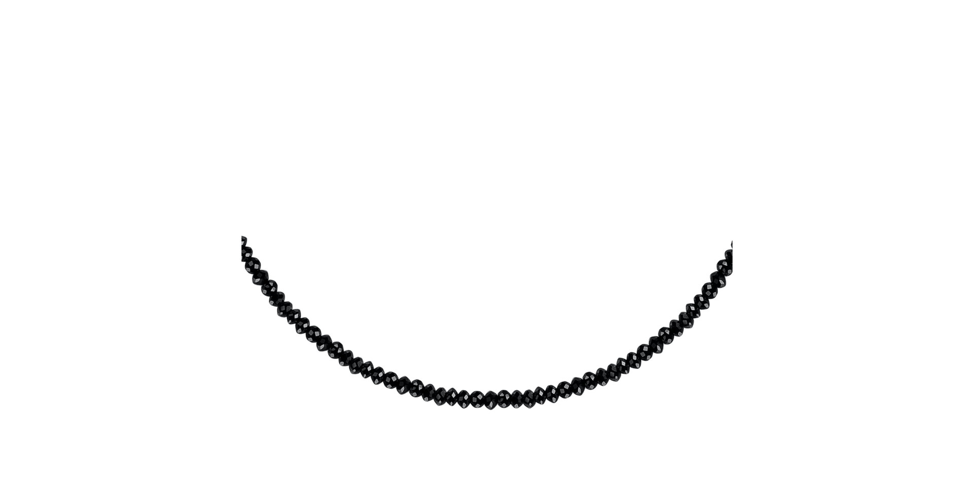 Náramek s černými diamanty Darkness