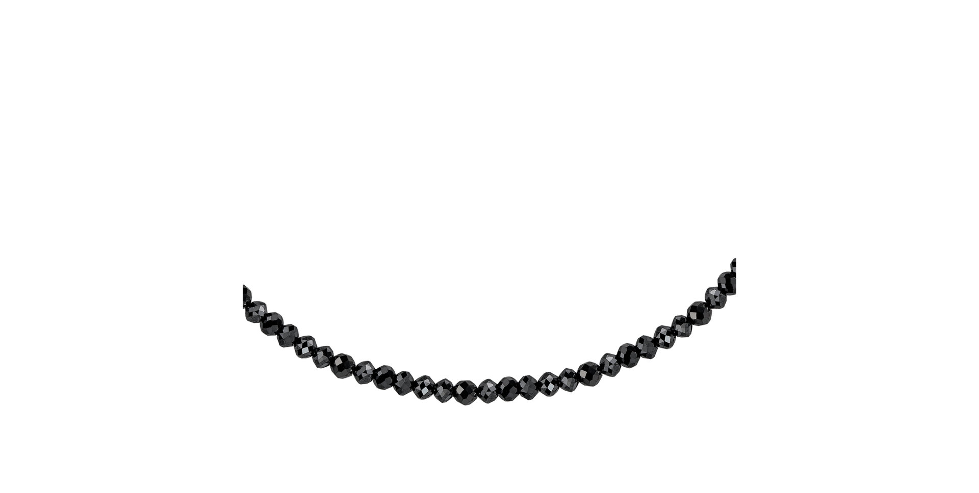 Náramek s černými diamanty Darkness