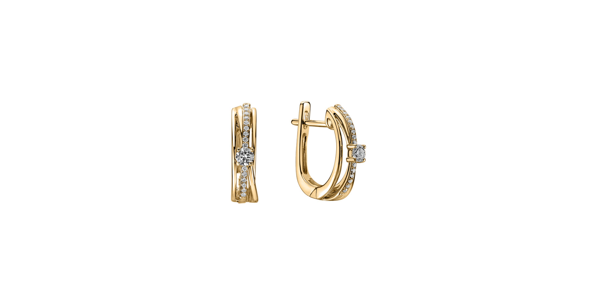 Náušnice s diamanty Lady Cosmos