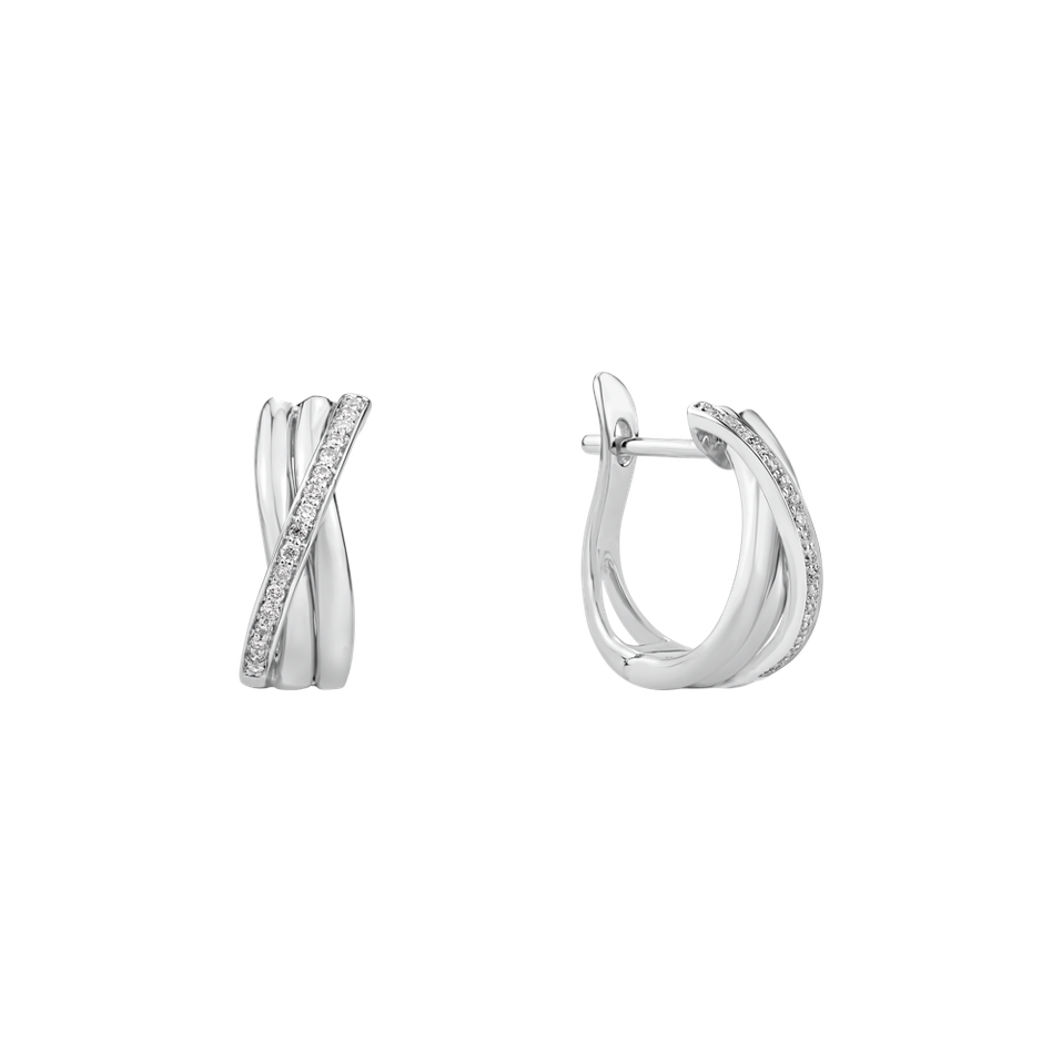 Náušnice s diamanty Arachné Heaven