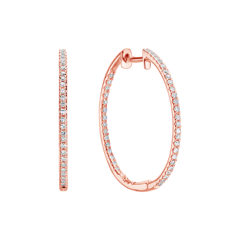 Náušnice s diamanty Sunshine Goddess