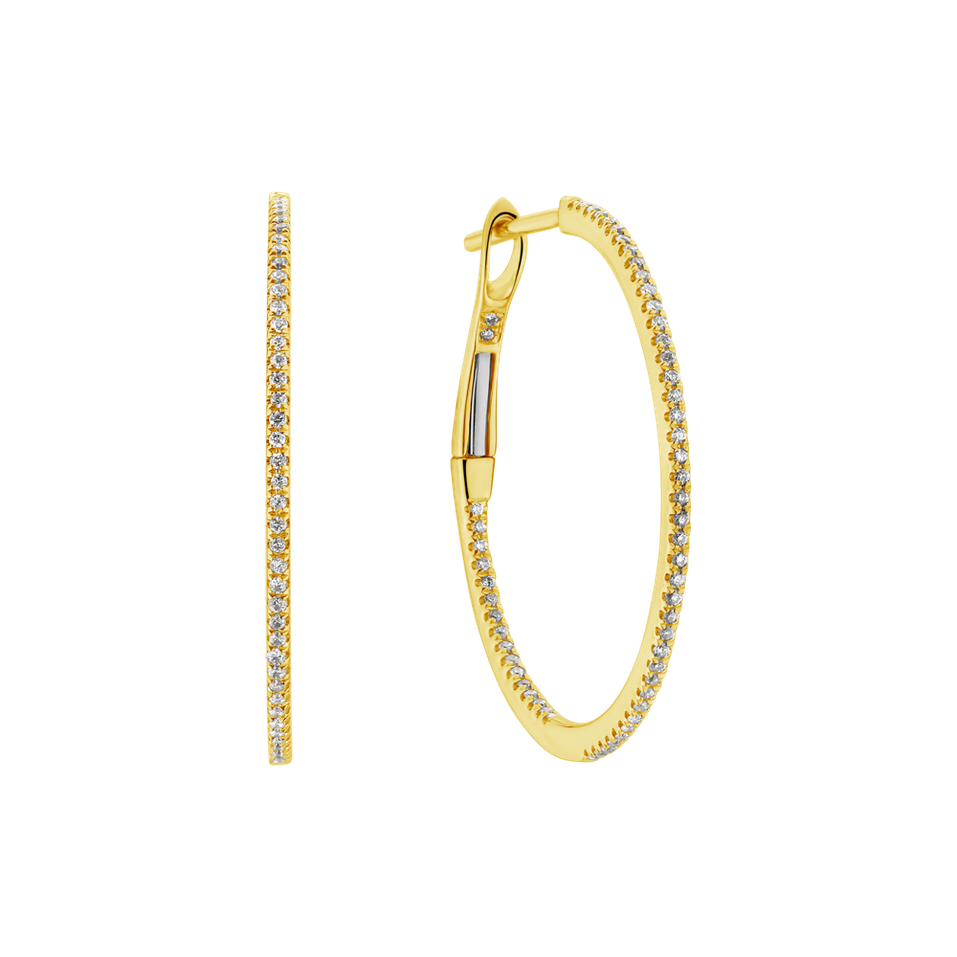 Náušnice s diamanty Cosmic Concerto