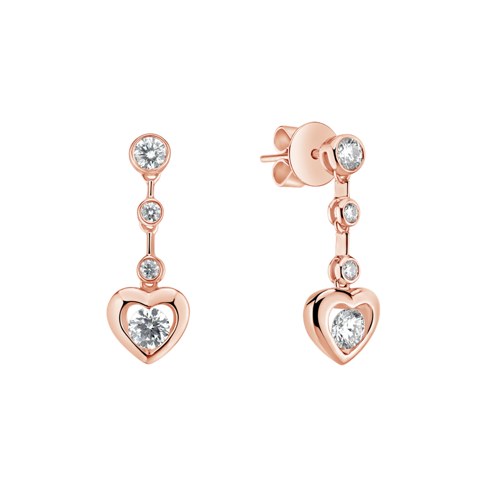 Náušnice s diamanty Monique