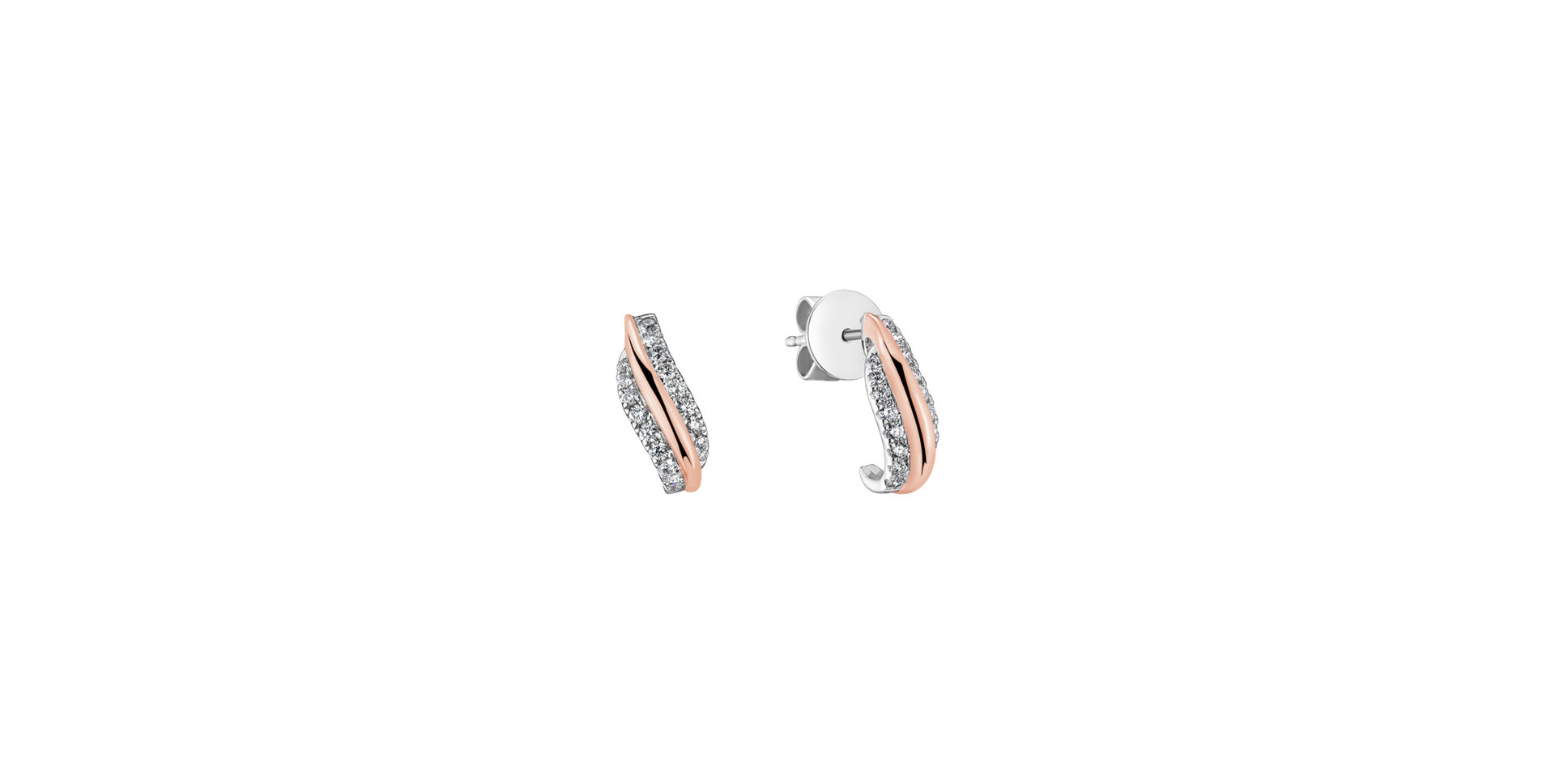 Náušnice s diamanty Moritz