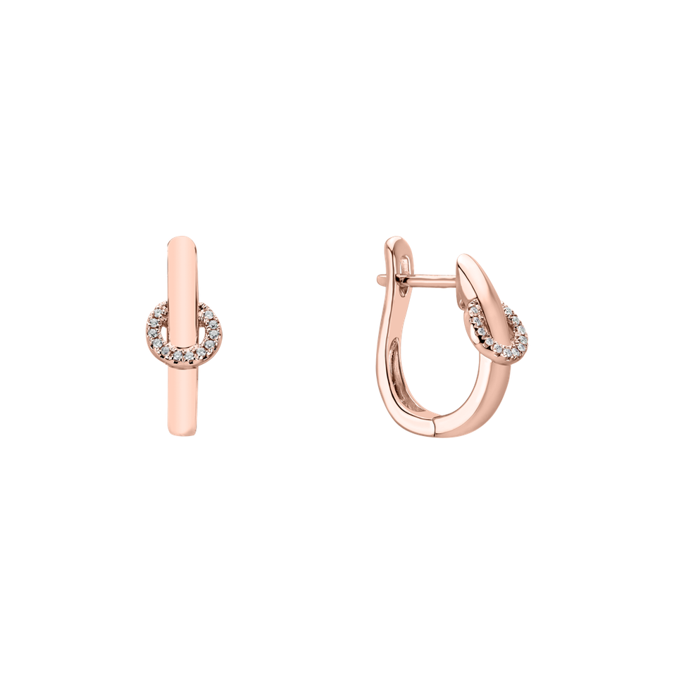 Náušnice s diamanty Moonlight Streamer