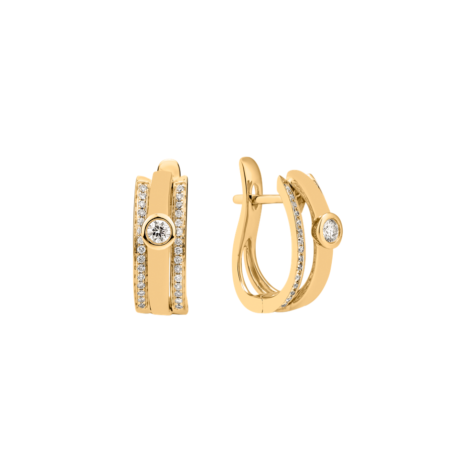 Náušnice s diamanty Fairytale Sparkle