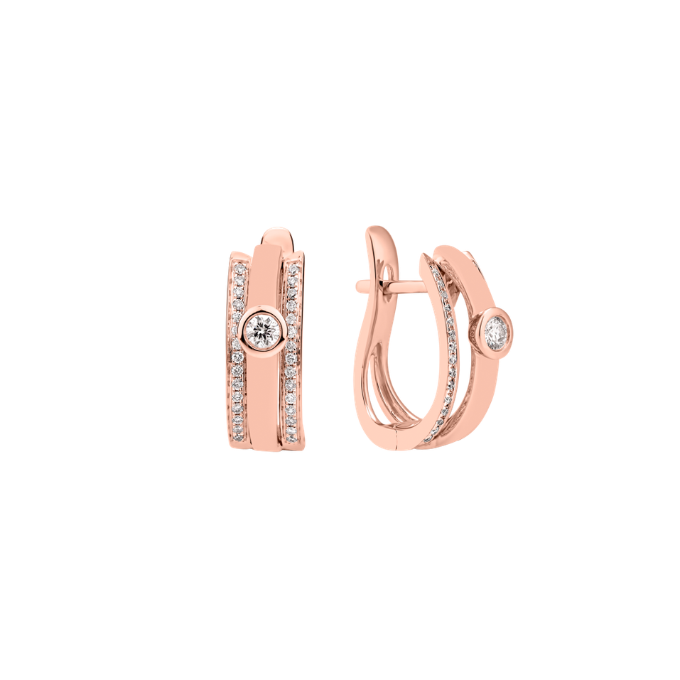 Náušnice s diamanty Fairytale Sparkle