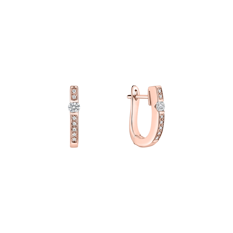 Náušnice s diamanty Sunshine Secret